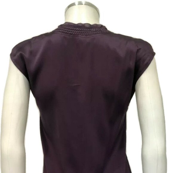 Theory Purple Sleeveless Dress - Picture 7 of 12